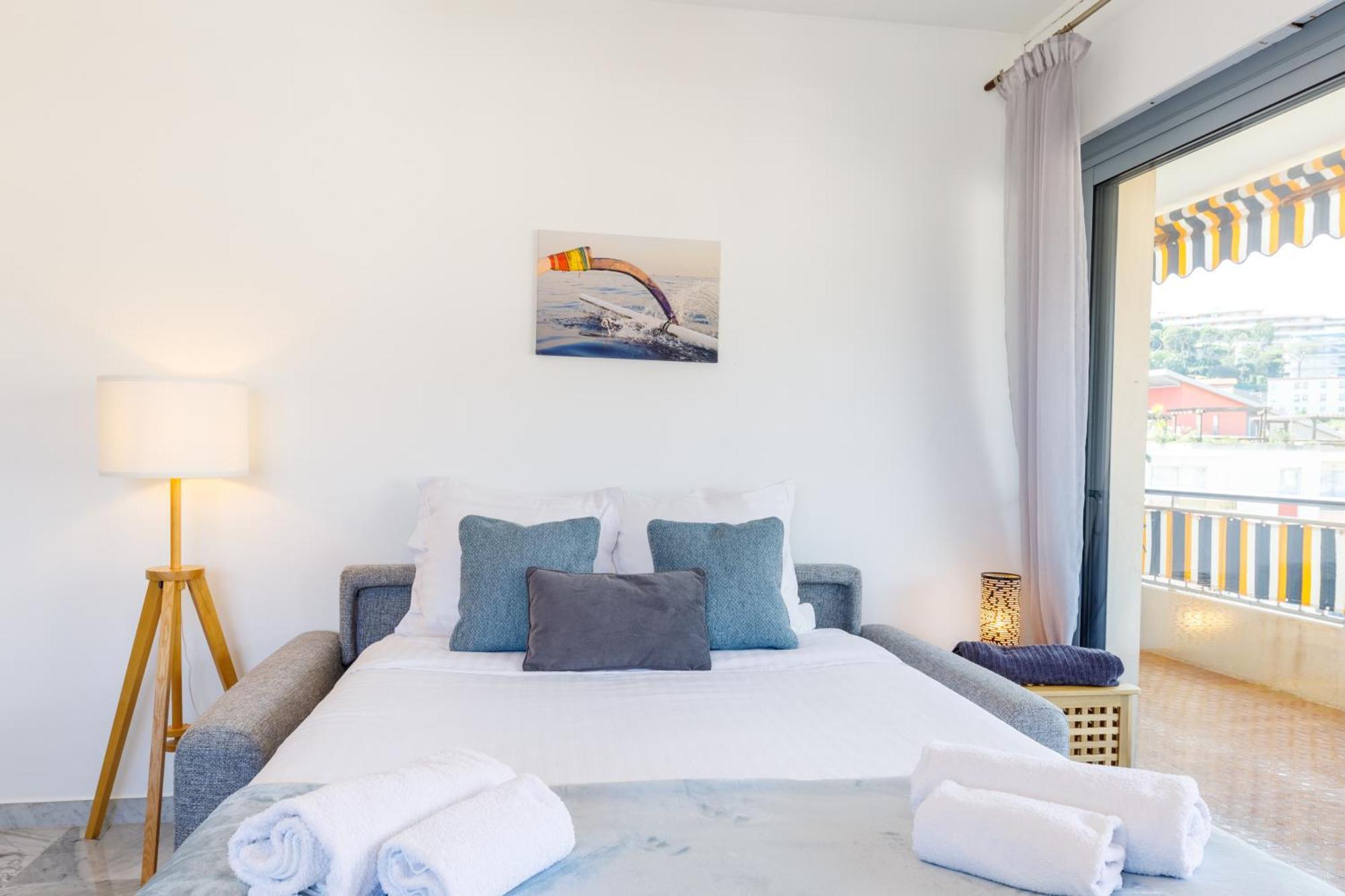 La Perle 2p Vue Terrasse 2 Mins Garage Clim Apartment Roquebrune-Cap-Martin
