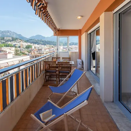La Perle 2P Vue Mer Terrasse 2 Mins Plage Garage Clim Roquebrune-Cap-Martin Exterior photo