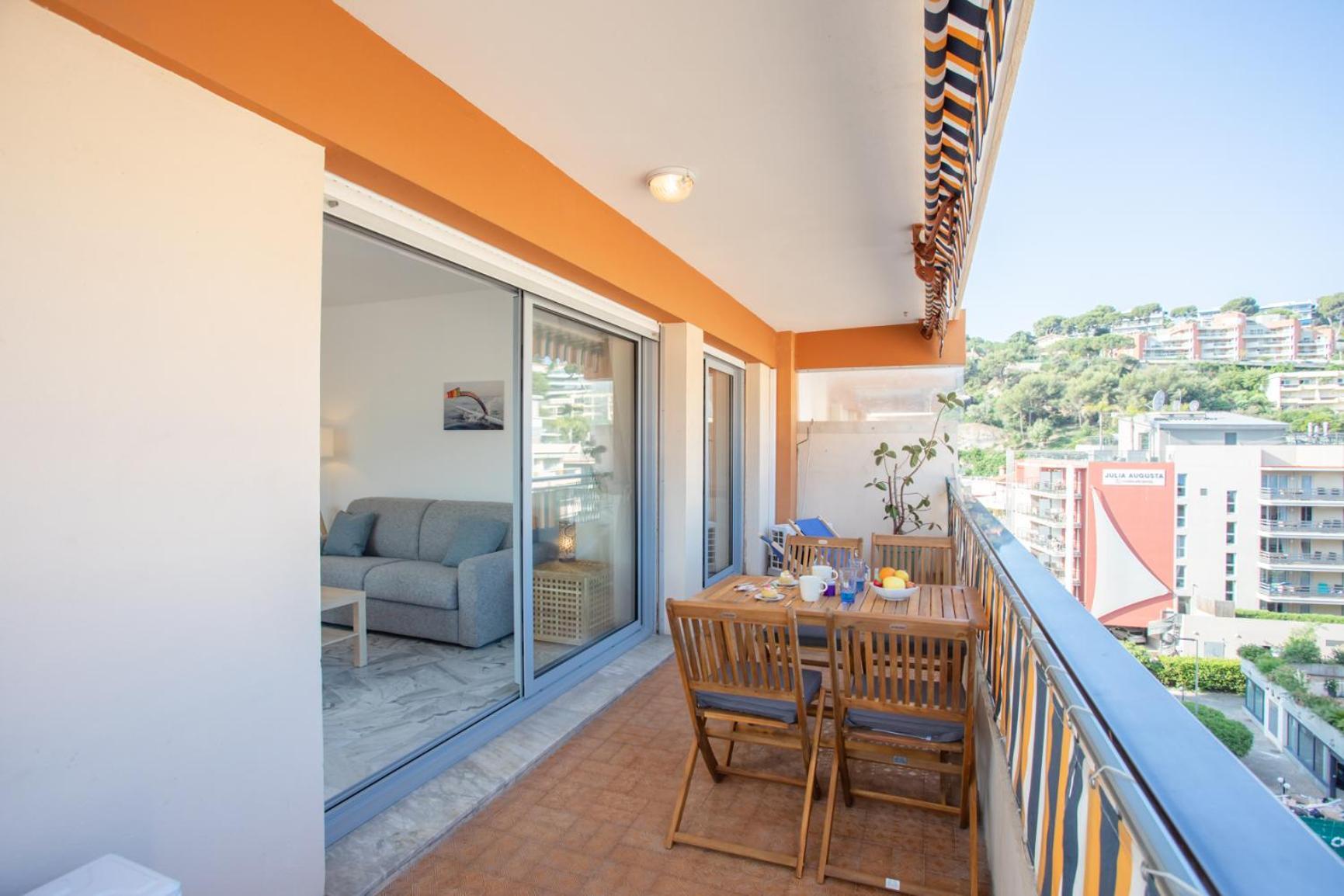 La Perle 2p Vue Terrasse 2 Mins Garage Clim Roquebrune-Cap-Martin